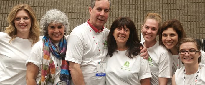 Clean the World volunteers at Coverings 2018