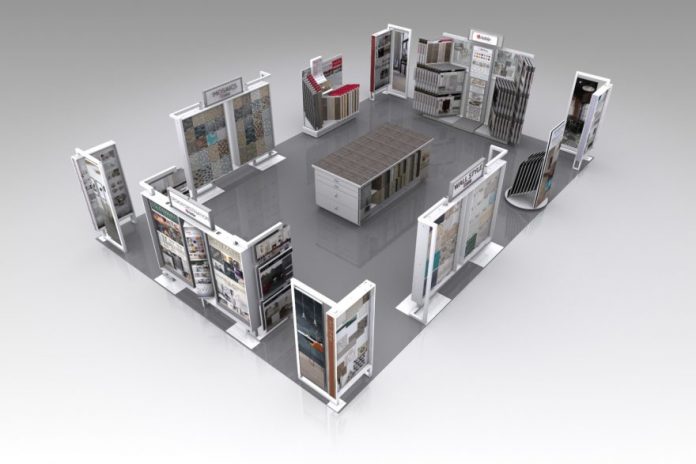 Daltile show floor program diagram
