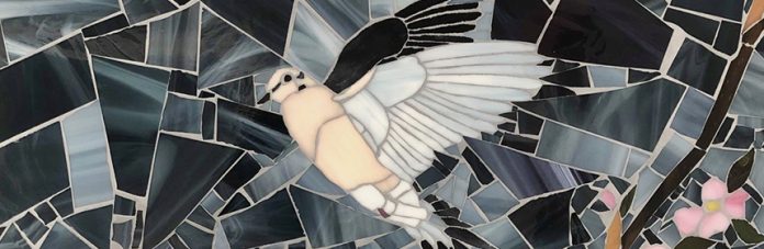 mosaic humming bird