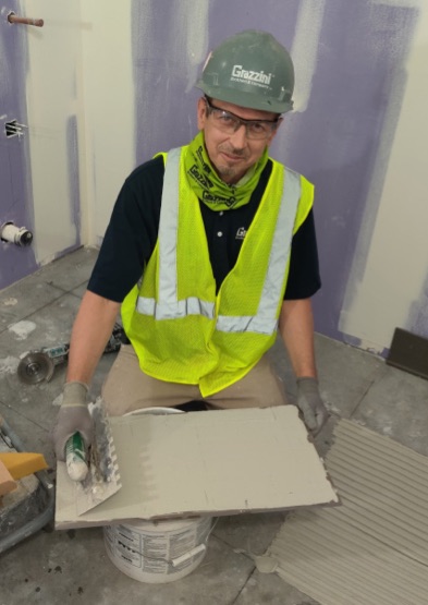 Ferid Hasic backbuttering tile