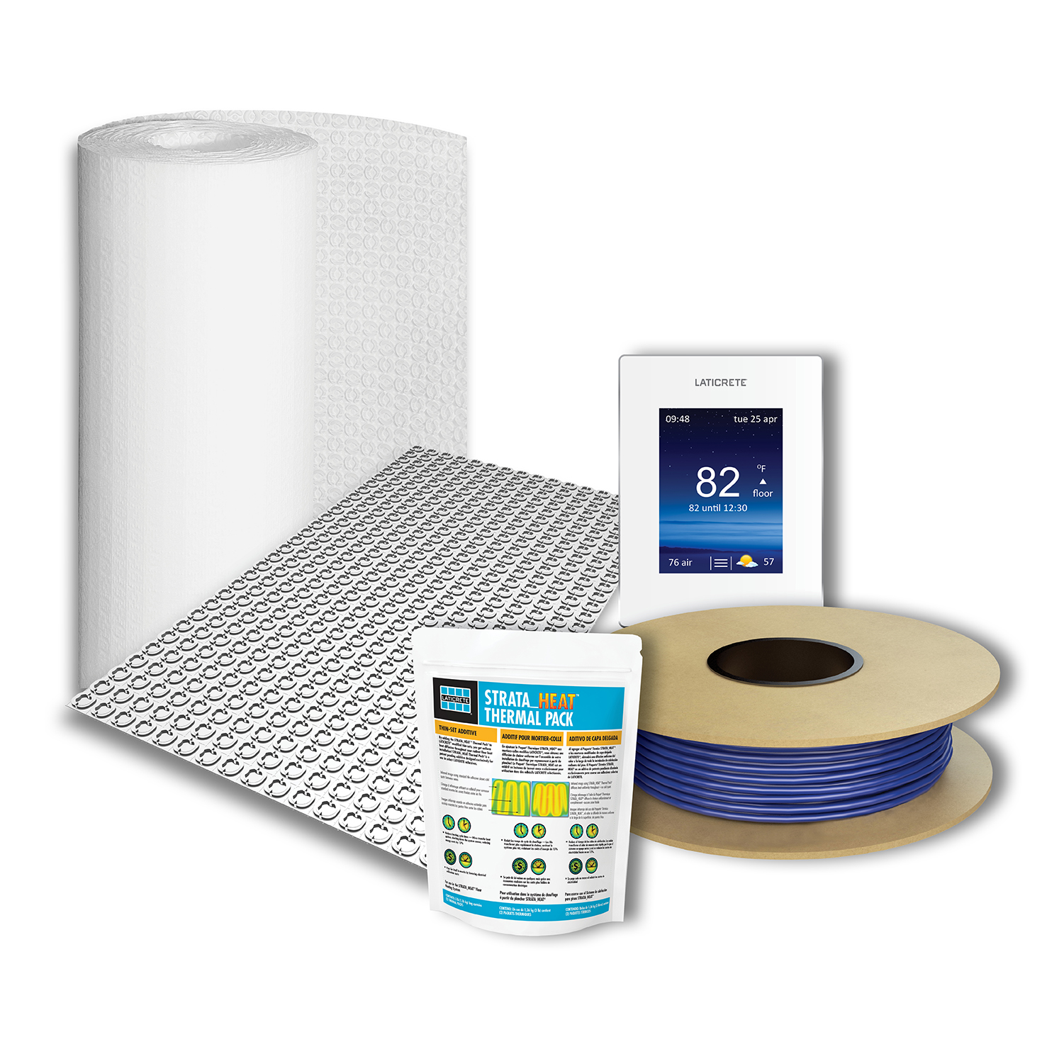 LATICRETE launches new and improved STRATA_HEAT™ Floor Warming System