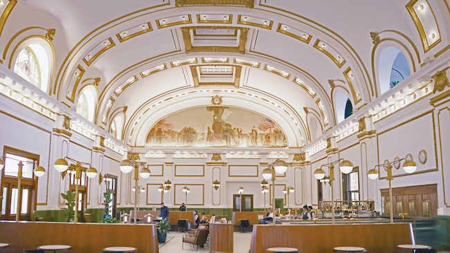 The Asher Adams Hotel’s beautiful Historic Depot. Photo: BILD Photography.