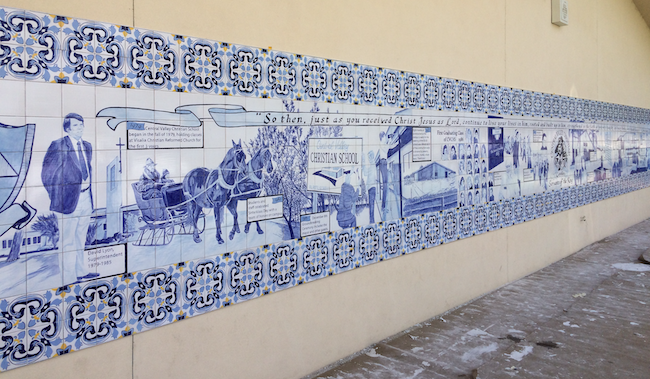 Central Valley Christian Schools mural