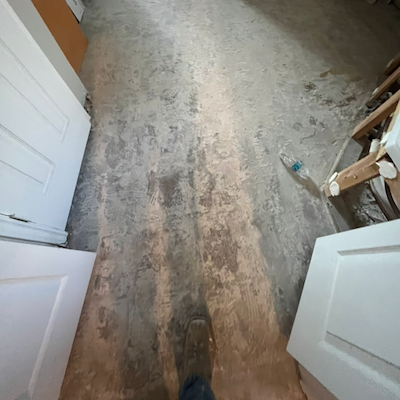 Jobsite - substrate contamination