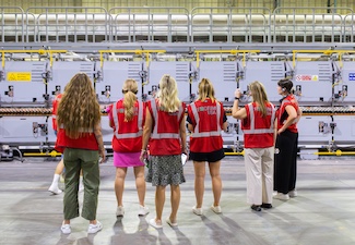 DAC members on the Florim USA Factory Tour