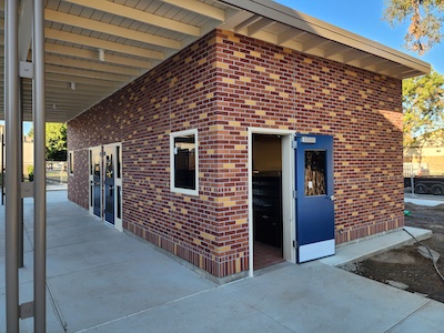 Thin brick assembly