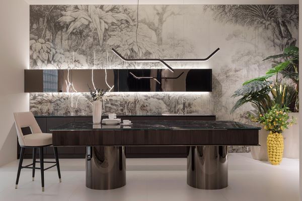 SICIS' new showroom brings together its various offerings in a harmonious tribute to the brand’s philosophy: inside a SICIS showroom, you find all the beauty to surround yourself with.