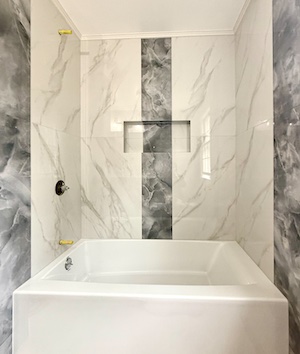 Trimworks shower bathtub